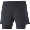 Picture of SALOMON - CROSS 2IN1 SHORTS M BLK